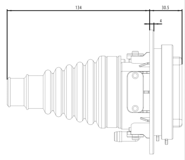 Kit conector SparkPRO - 3 Náutica/Off-Road - FuelTech Brasil